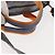 Borsa Tote PRADA Nylon 2way Viola Arancione Auth ki5999 Porpora - vista 7