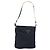 Borsa a Spalla PRADA Nylon Blu Navy Oro Auth 143666 D'oro