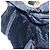 Borsa a Spalla PRADA Nylon Blu Navy Oro Auth 143666 D'oro - vista 19