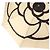 CHANEL Faltregenschirm Camelia Polyester Gold CC Auth 156295 Golden - Ansicht 4