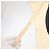 CHANEL Faltregenschirm Camelia Polyester Gold CC Auth 156295 Golden - Ansicht 9