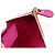 Portafoglio Compatto Salvatore Ferragamo Vala in Pelle Viola Oro Auth SW1752V - vista 18