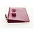 Portafoglio Compatto Salvatore Ferragamo Vala in Pelle Viola Oro Auth SW1752V - vista 3