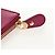 Portafoglio Compatto Salvatore Ferragamo Vala in Pelle Viola Oro Auth SW1752V - vista 8