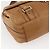 Borsa a mano Gancini in pelle marrone argento Auth 157129V di Salvatore Ferragamo - vista 14