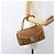 Borsa a mano Gancini in pelle marrone argento Auth 157129V di Salvatore Ferragamo - vista 22