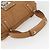Borsa a mano Gancini in pelle marrone argento Auth 157129V di Salvatore Ferragamo - vista 7