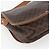 Céline Borsa a spalla in tela Macadam CELINE in pelle PVC marrone oro Auth 155935 D'oro - vista 16