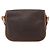 Céline Borsa a spalla in tela Macadam CELINE in pelle PVC marrone oro Auth 155935 D'oro - vista 2