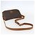 Céline Borsa a spalla in tela Macadam CELINE in pelle PVC marrone oro Auth 155935 D'oro - vista 7