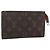 LOUIS VUITTON Monogram Bucket PM Accessory Pouch LV Auth ka755