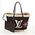 LOUIS VUITTON Borsa Tote Neverfull MM Monogram Teddy Nera M56960 LV Auth fm4970SM Nero Monogramma - vista 12