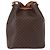 Céline Borsa a Spalla in Tela Macadam CELINE in Pelle PVC 2 in 1 Marrone Oro Auth ka784 D'oro - vista 2