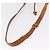 Céline Borsa a Spalla in Tela Macadam CELINE in Pelle PVC 2 in 1 Marrone Oro Auth ka784 D'oro - vista 7