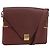 Cartier Borsa a Spalla Must Line in Pelle Bordeaux Oro Auth BA8699 D'oro Bordò