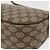 Borsa Gucci GG Supreme Web Sherry Line in PVC beige e oro 001 123 6177 Auth ka654 D'oro - vista 16