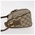 Borsa Gucci GG Supreme Web Sherry Line in PVC beige e oro 001 123 6177 Auth ka654 D'oro - vista 4