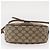 Borsa Gucci GG Supreme Web Sherry Line in PVC beige e oro 001 123 6177 Auth ka654 D'oro - vista 5