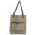 Borsa tote Gucci GG Supreme Web Sherry Line in PVC beige e rosso 39 02 003 Auth BA8628 - vista 13