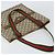 Borsa tote Gucci GG Supreme Web Sherry Line in PVC beige e rosso 39 02 003 Auth BA8628 - vista 6