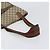Borsa tote Gucci GG Supreme Web Sherry Line in PVC beige e rosso 39 02 003 Auth BA8628 - vista 7