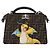 Zucca Borsa Peek A Boo 2way FENDI Pokmon Fragment Collaboration Marrone Auth 146549SM Nero Argento - vista 13