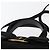 Salvatore Ferragamo Vala Hand Bag Suede 2way Black Gold Auth 156942 Golden - view 14
