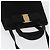 Salvatore Ferragamo Vala Hand Bag Suede 2way Black Gold Auth 156942 Golden - view 6