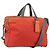 Prada Borsa Boston sportiva in nylon 2 in 1 rossa argento Auth 151448 Rosso