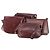 Cartier Borsa a Spalla Must Line in Pelle 4 Set Bordeaux Auth ki6207 Bordò