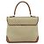 Céline Borsa a mano in tela Macadam CELINE PVC beige oro Auth bs31347 D'oro - vista 2