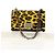 Borsa a spalla con catena PRADA in nylon giallo argento autentica ka595V - vista 12