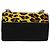Borsa a spalla con catena PRADA in nylon giallo argento autentica ka595V - vista 2