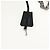 Borsa a spalla con catena PRADA in nylon giallo argento autentica ka595V - vista 21