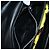Borsa a spalla con catena PRADA in nylon giallo argento autentica ka595V - vista 29