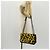 Borsa a spalla con catena PRADA in nylon giallo argento autentica ka595V - vista 31
