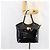 Borsa Tote Vala in pelle smaltata nera e oro Auth BA8230 di Salvatore Ferragamo Nero D'oro - vista 23