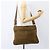 Bolso de Hombro PRADA de Nailon Marrón Plata Auténtico 151496 Castaño - vista 25