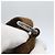 Bolso de Hombro PRADA de Nailon Marrón Plata Auténtico 151496 Castaño - vista 8