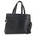 Borsa LOEWE in pelle 2 in 1 nera argento autentica 151766 Nero