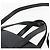 Borsa LOEWE in pelle 2 in 1 nera argento autentica 151766 Nero - vista 14