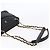 BALLY Ketten-Schultertasche Leder Schwarz Gold Auth 154725 Golden - Ansicht 7