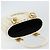 Borsa a mano Gancini in rattan bianco e oro Auth BA8212 di Salvatore Ferragamo D'oro - vista 6