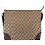 Borsa a Spalla GG Canvas Gucci Beige Argento 110054 Auth 151560 - vista 2