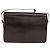 LOEWE Borsa a Spalla Anagram Pelle Marrone Oro Auth 155627 D'oro - vista 13