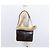 LOEWE Borsa a Spalla Anagram Pelle Marrone Oro Auth 155627 D'oro - vista 22