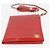 CHANEL Tarjetero Esmalte Rojo CC Auth bs31726 Roja - vista 6