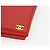 CHANEL Tarjetero Esmalte Rojo CC Auth bs31726 Roja - vista 7