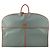 Capa de roupa em couro Valentino verde e dourado Auth bs31394 - vista 13