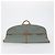 Capa de roupa em couro Valentino verde e dourado Auth bs31394 - vista 5